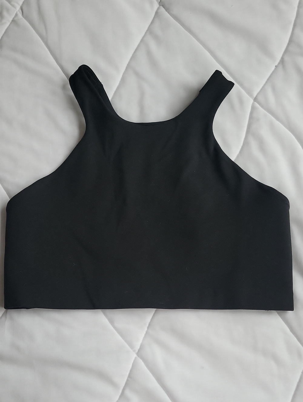 Nike Black High-Neck Sports Bra Top